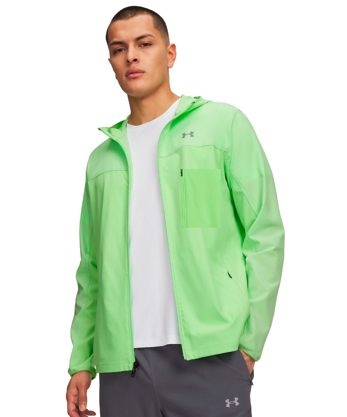 UA Velociti Pro Storm verde para hombre