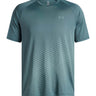 Polera manga corta de entrenamiento para hombre Tech Fade azul Under Armour