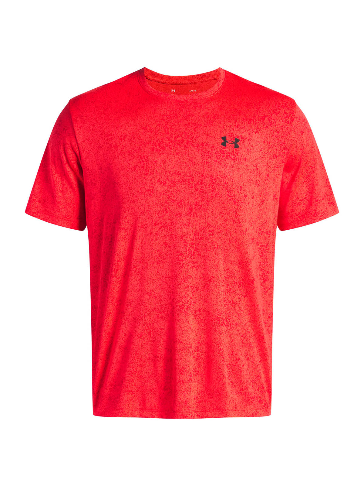 Polera manga corta de entrenamiento para hombre Tech rojo Under Armour