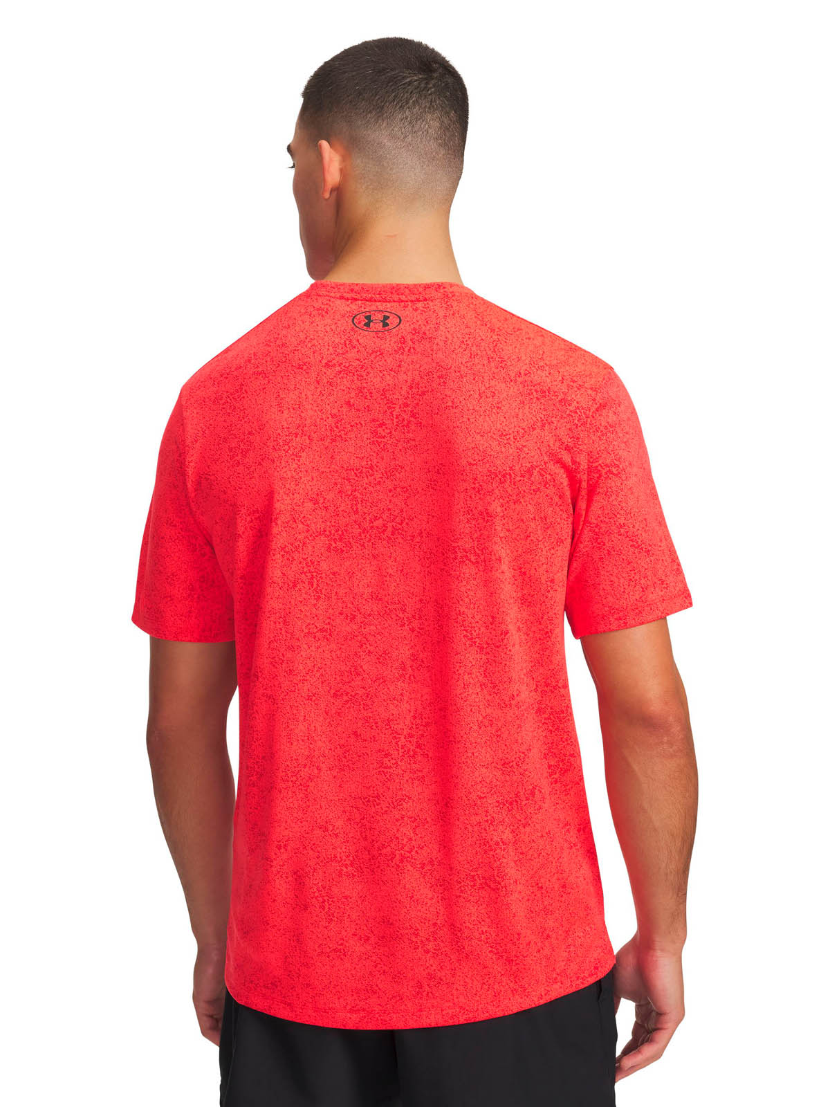 Polera manga corta de entrenamiento para hombre Tech rojo Under Armour