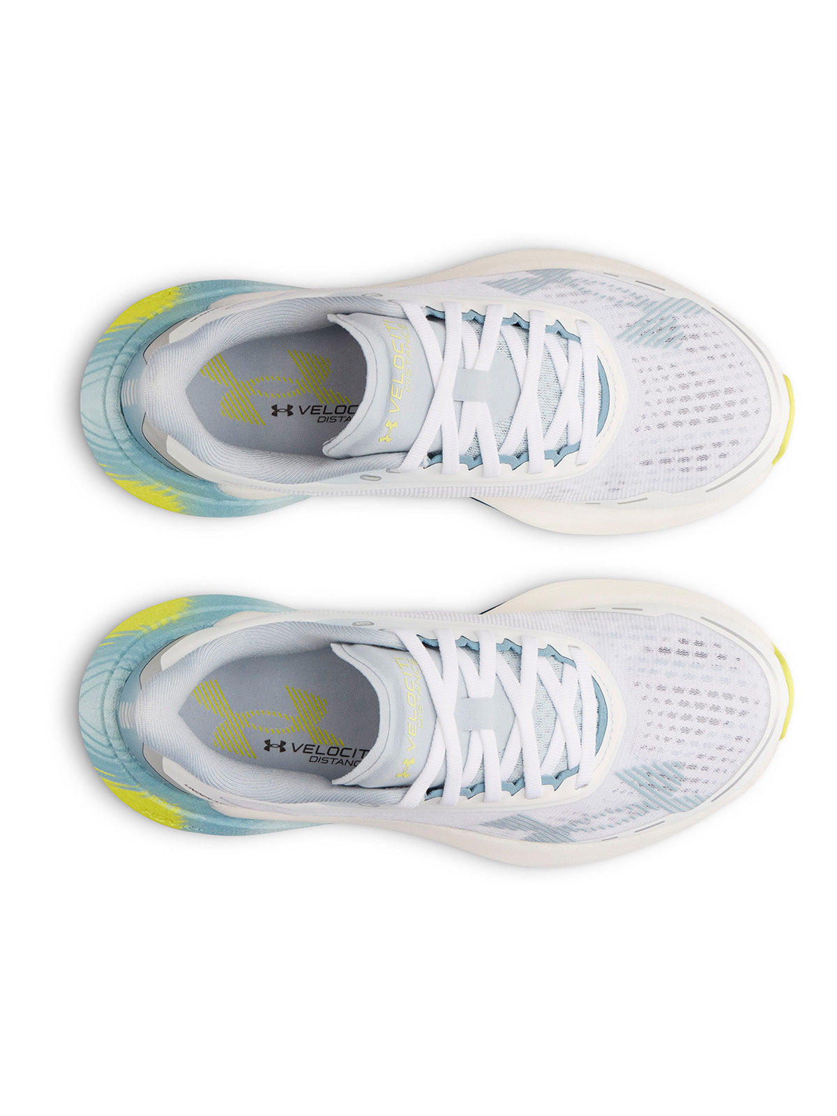 Zapatilla UA W Velociti Distance blanca para mujer