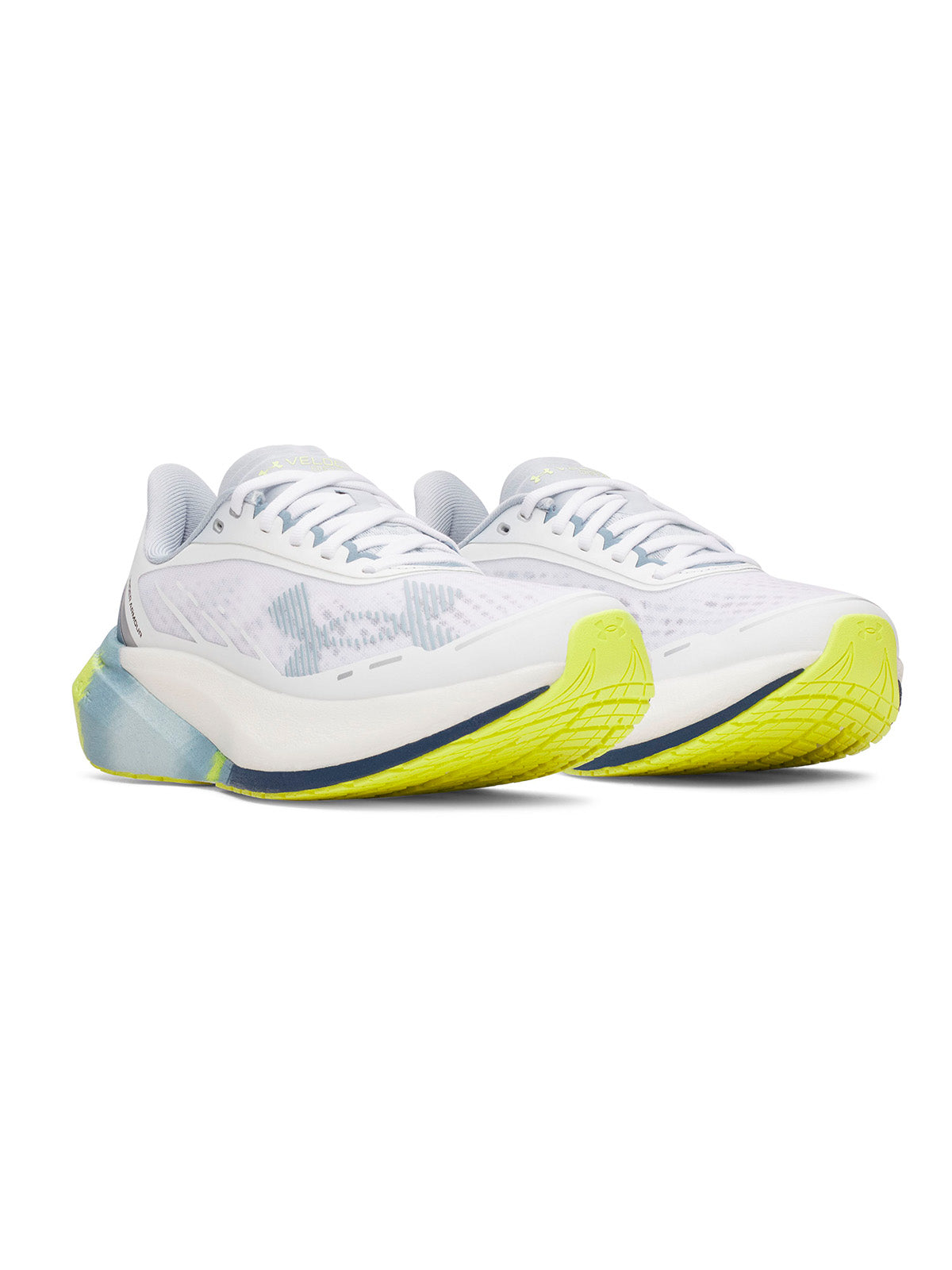 Zapatilla UA W Velociti Distance blanca para mujer