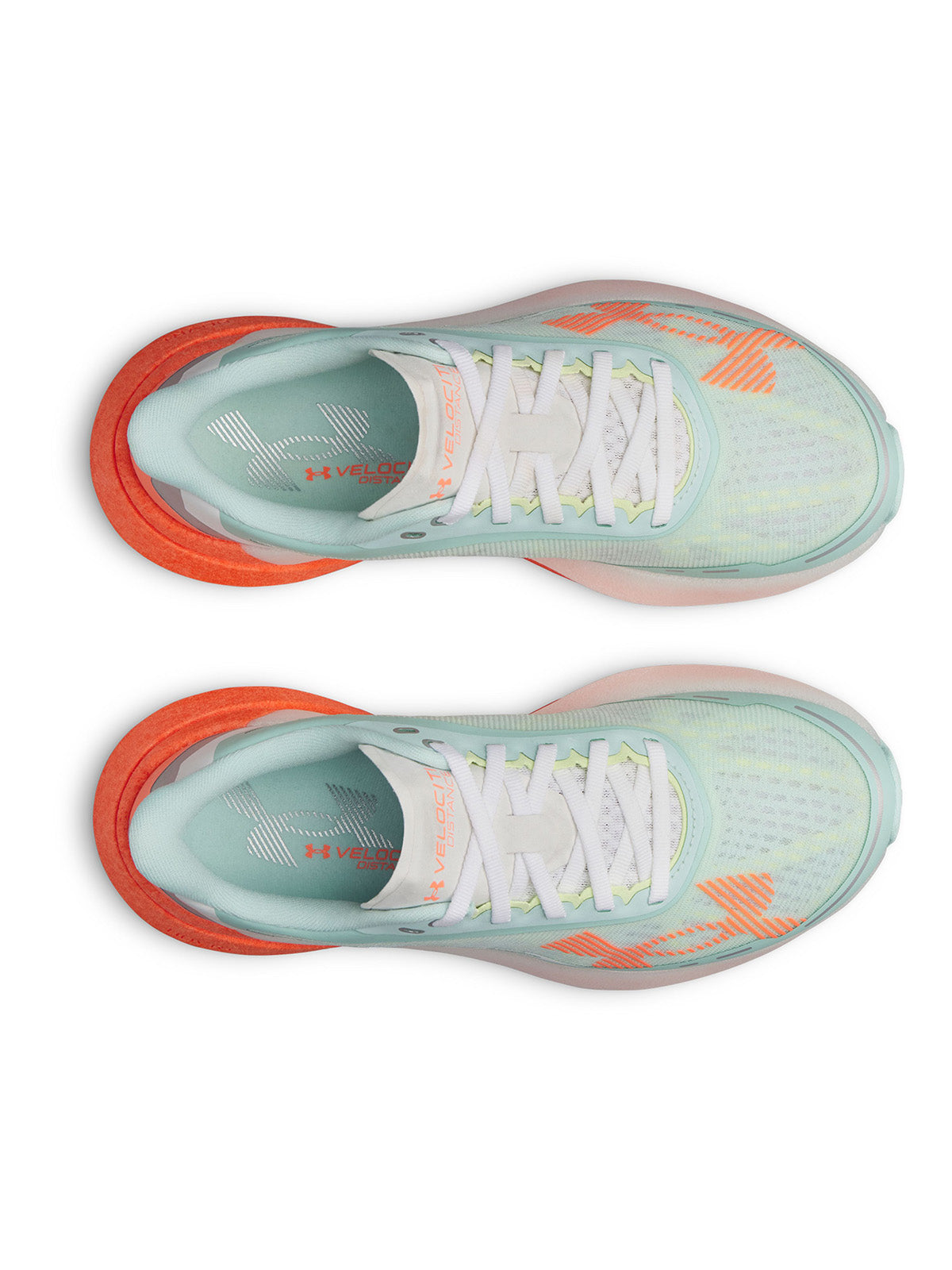 UA Velociti Distance Zapatilla verde para mujer