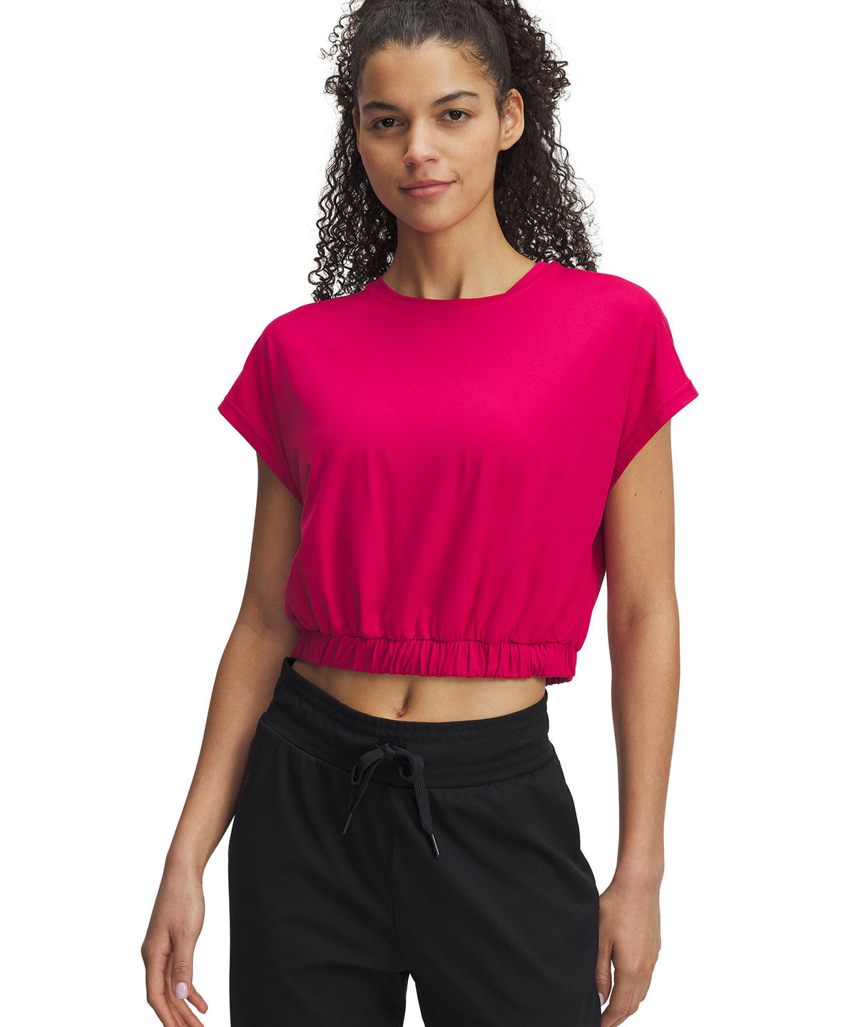 Polera manga corta motion bubble para mujer