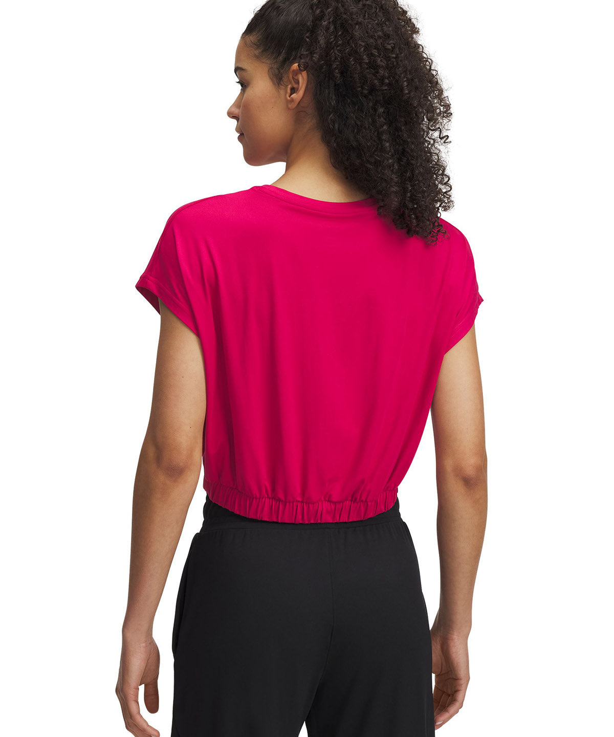 Polera manga corta motion bubble para mujer