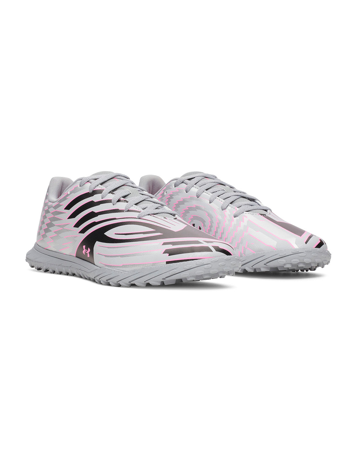 Zapatilla UA Shadow Club 4 Turf gris unisex