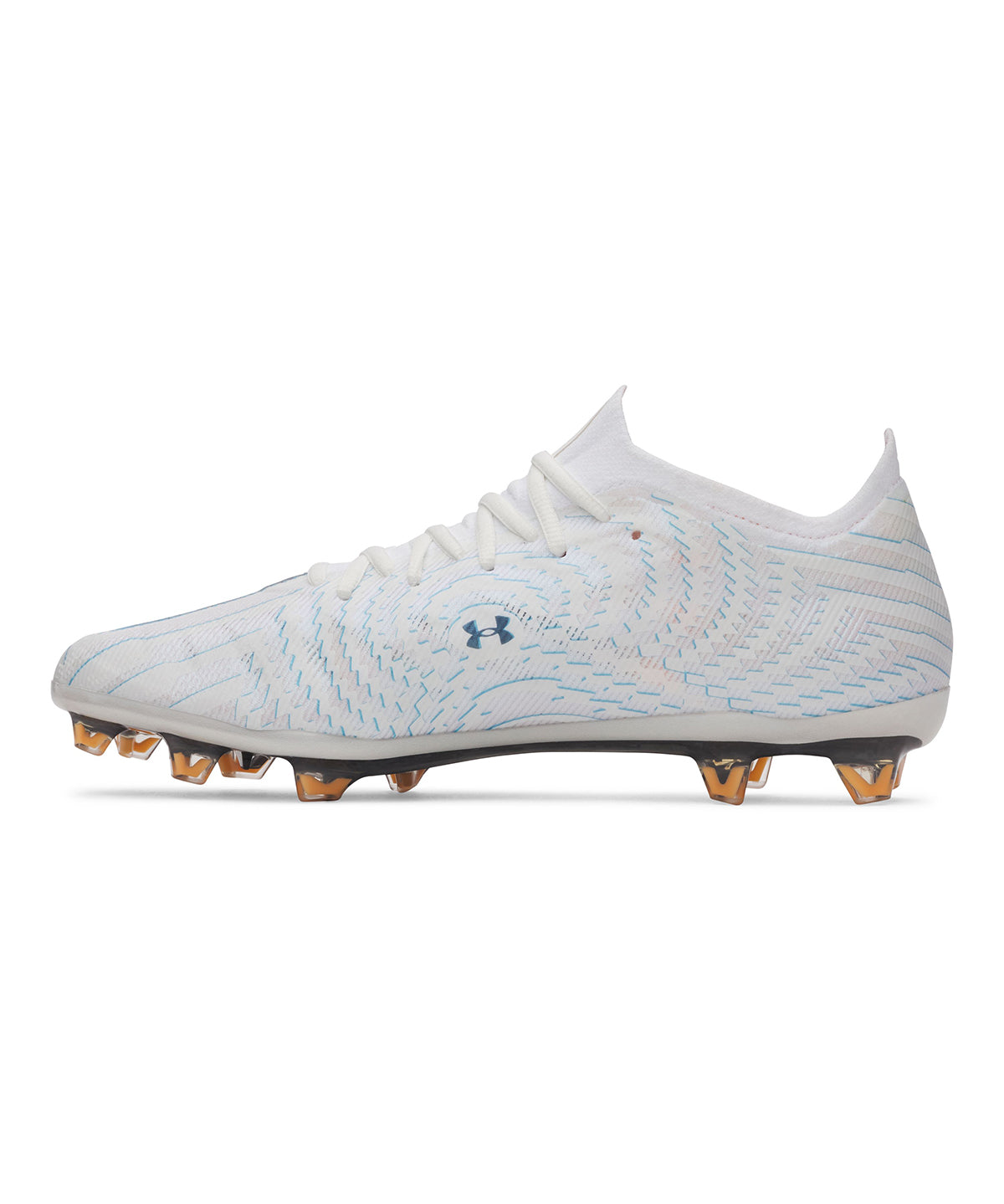 Zapatilla UA Shadow Elite 4 Mach Elite FG blanca para hombre