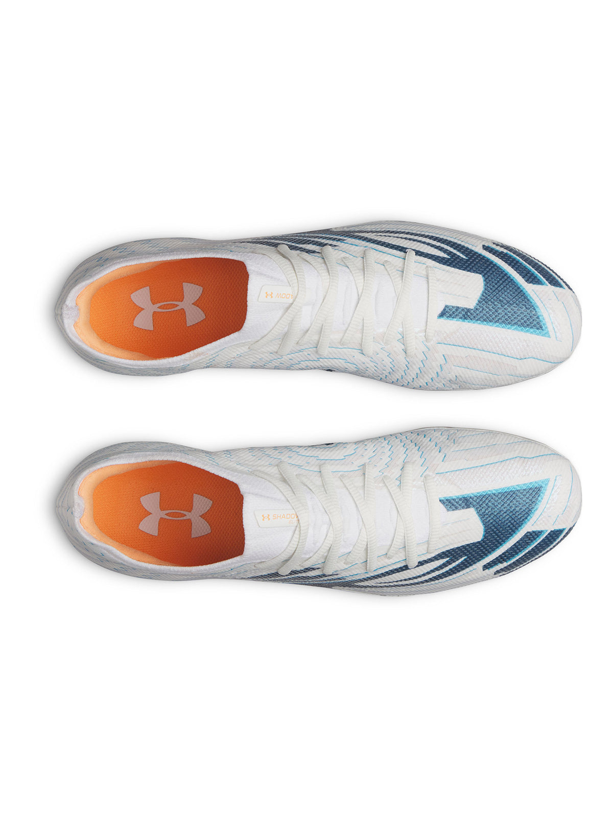 Zapatilla UA Shadow Elite 4 Mach Elite FG blanca para hombre