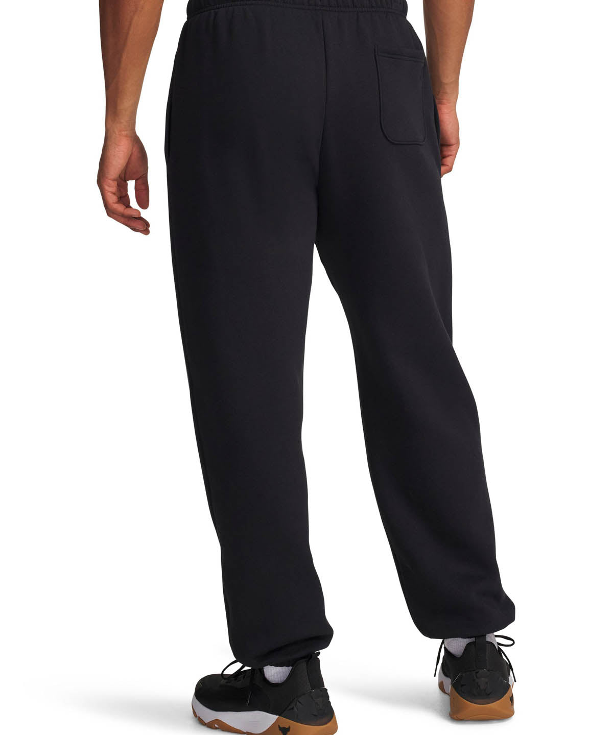 Buzo Lifestyle para hombre Project Rock Icon Fleece negro Under Armour