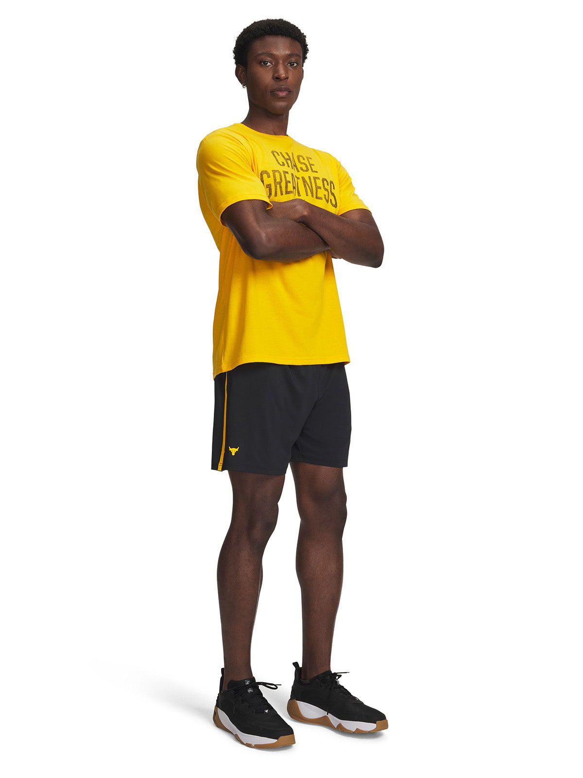 UA Project Rock Mesh Short negro para hombre