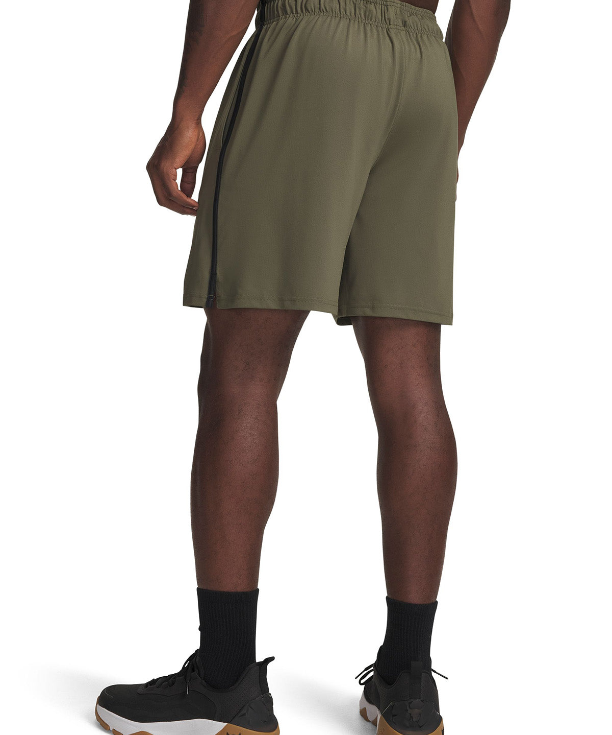 UA Project Rock Mesh Short verde para hombre