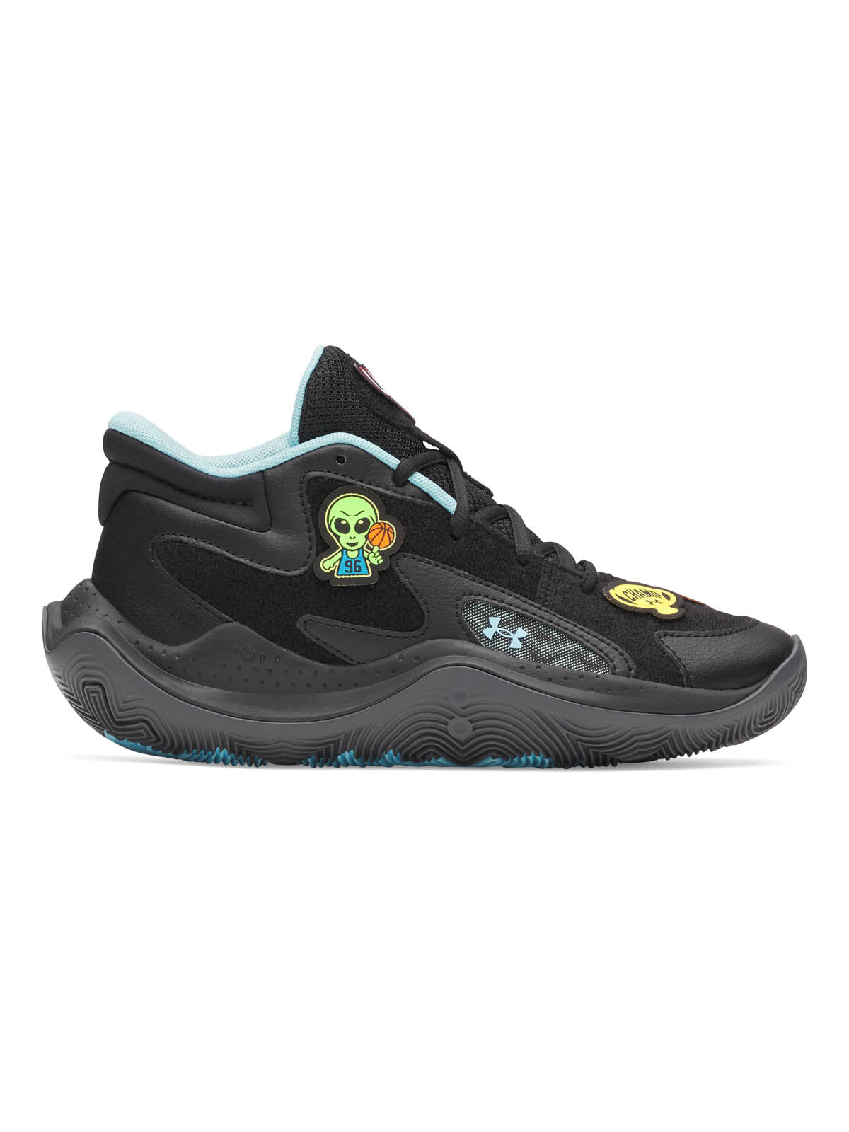 Zapatilla Basketball para Niños Unisex Jet '25 Negro Under Armour