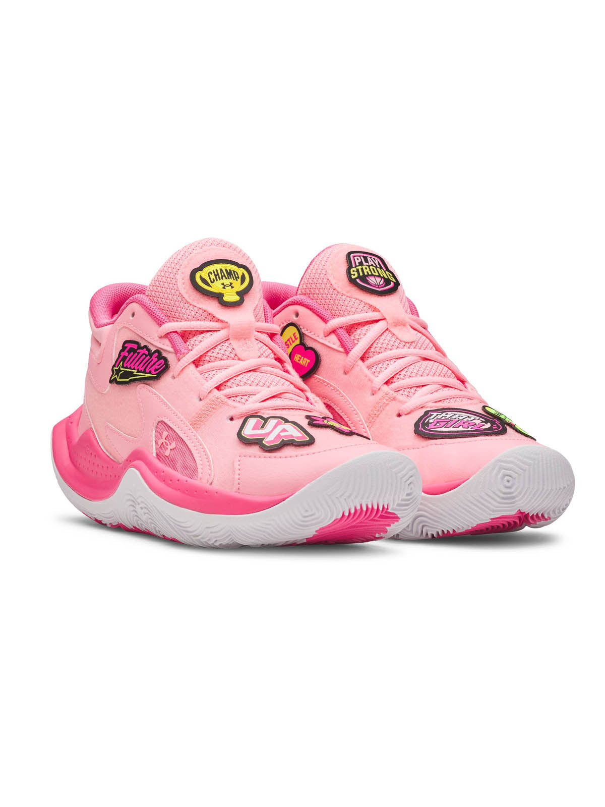 Zapatilla Basketball para Niños Unisex Jet '25  Rosado Under Armour