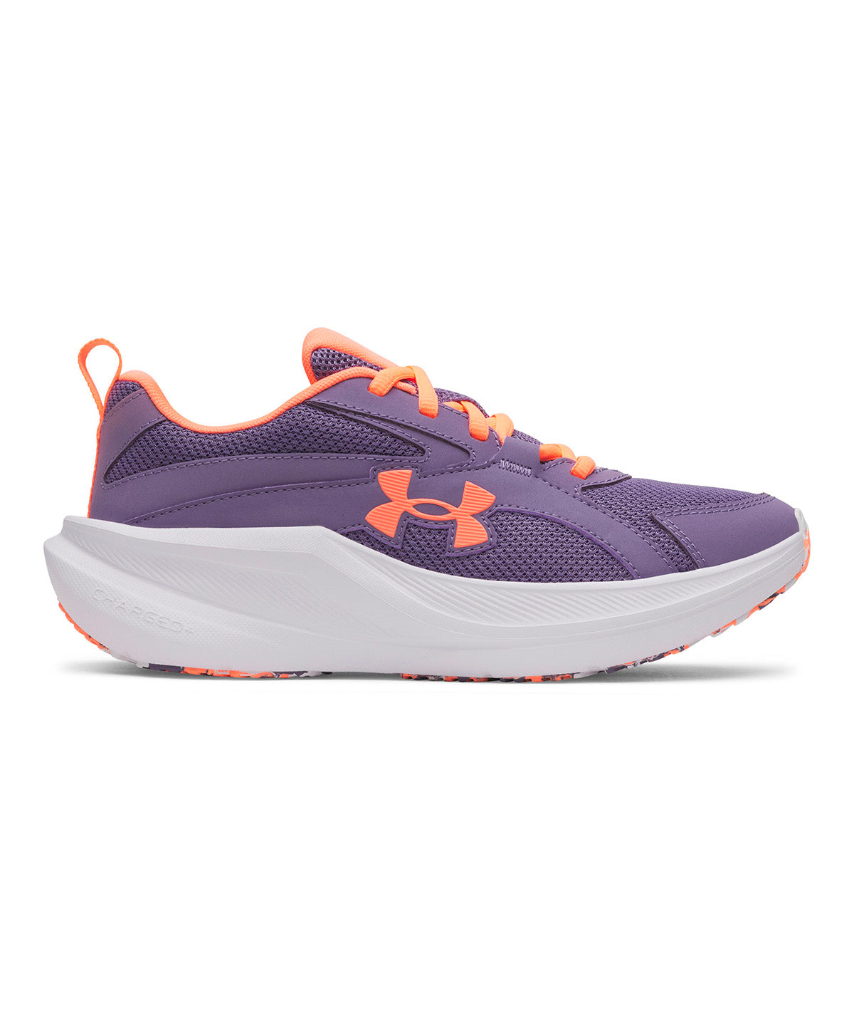 Zapatilla UA Charged+ Assert 11 morado para niña