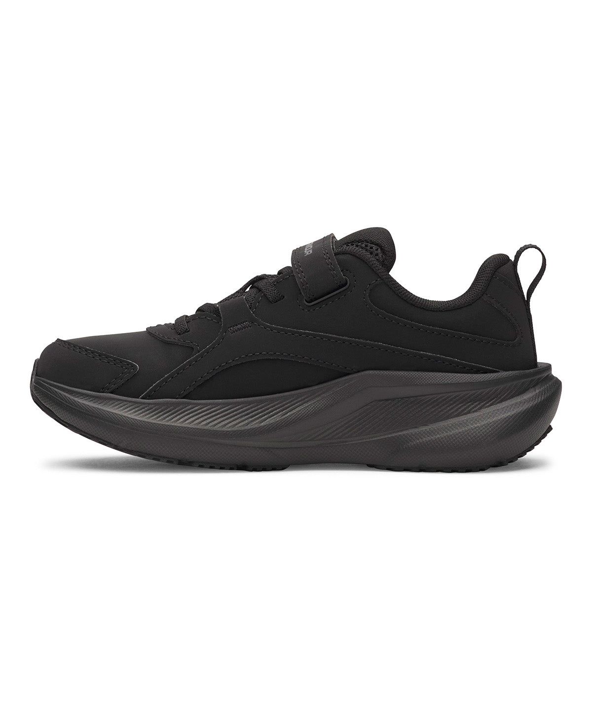 Zapatilla UA Assert 11 AC Uniform negro para niño preescolar