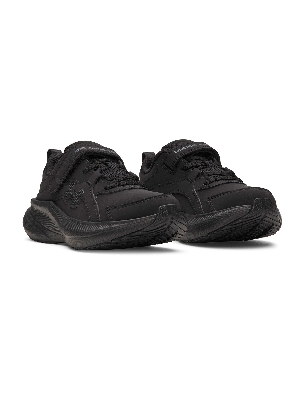 Zapatilla UA Assert 11 AC Uniform negro para niño preescolar