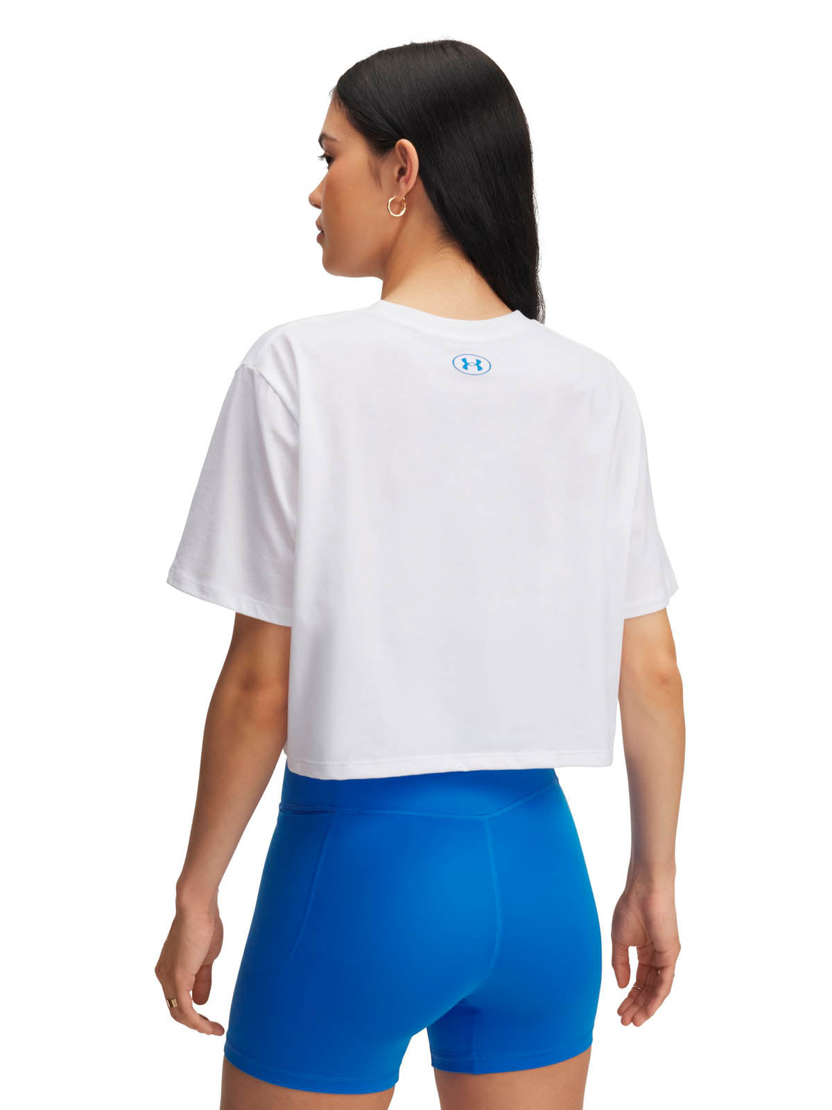 Polera Lifestyle para mujer Varsity Oversized blanco Under Armour