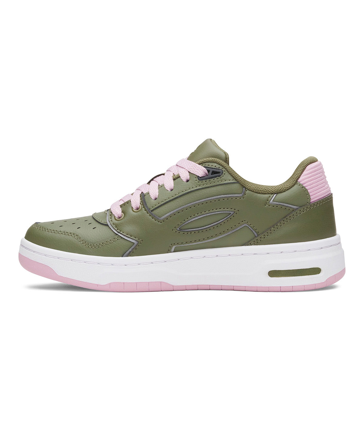 Zapatilla UA W Flex verde para mujer