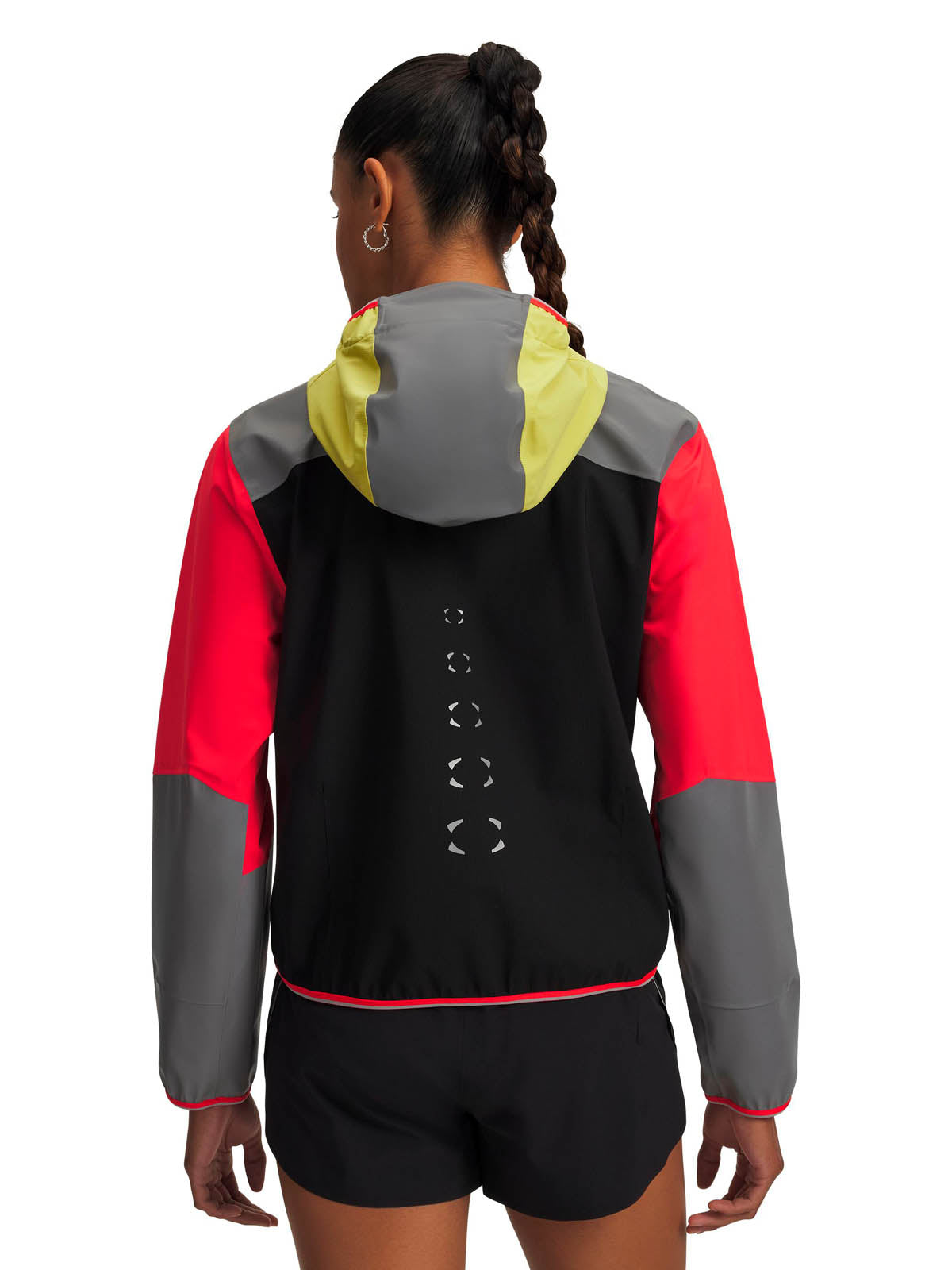 Chaqueta Running para mujer Halo Run Amarillo Under Armour