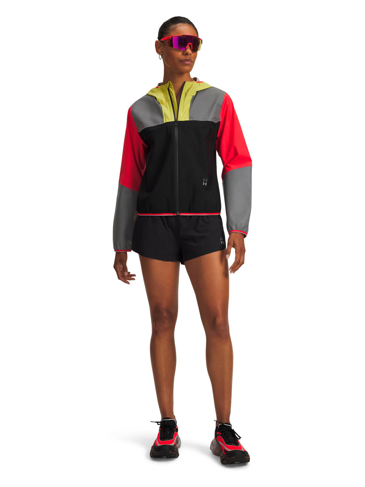 Chaqueta Running para mujer Halo Run Amarillo Under Armour