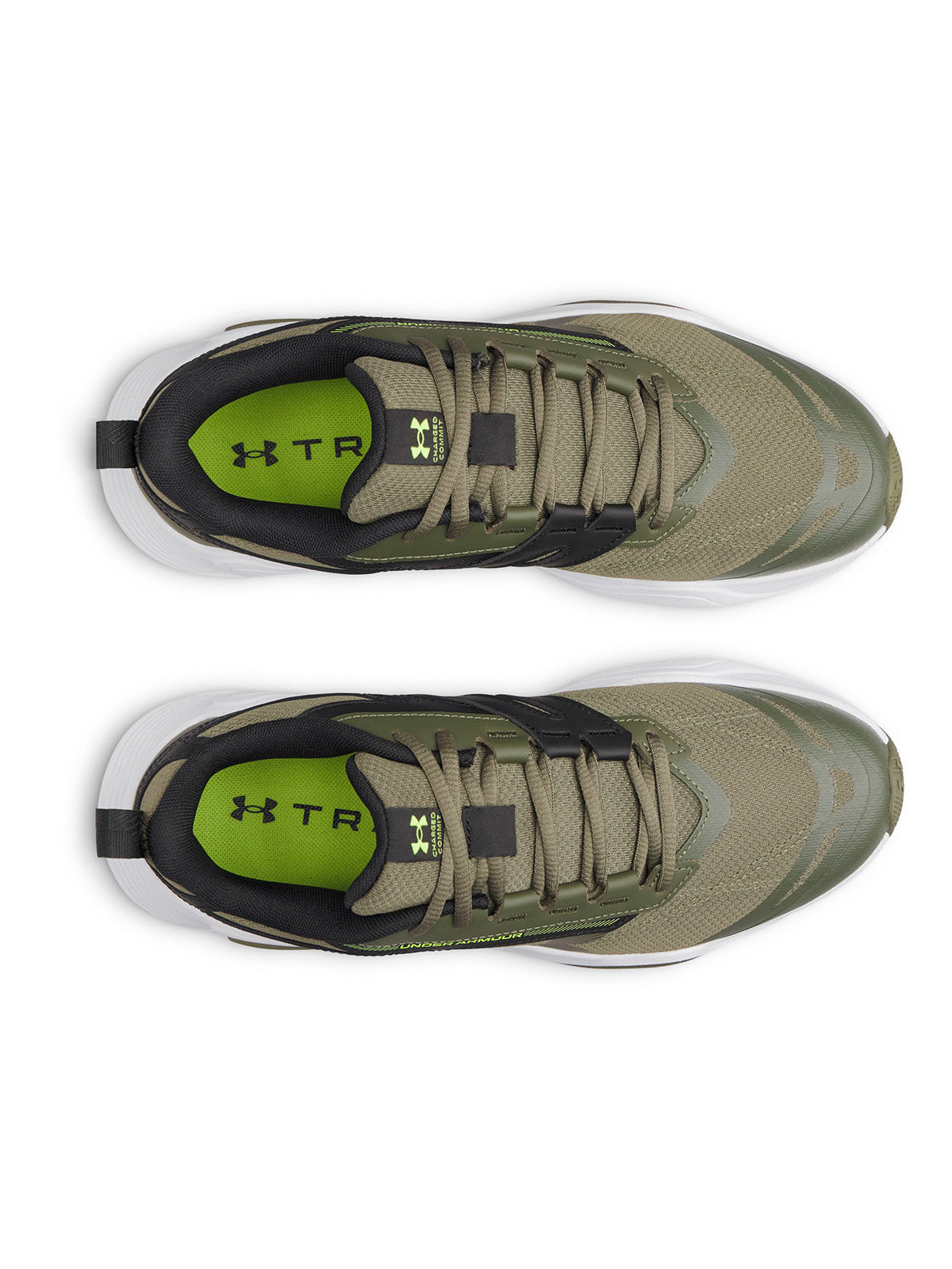 Zapatilla UA Charged Commit TR 5 verde para hombre