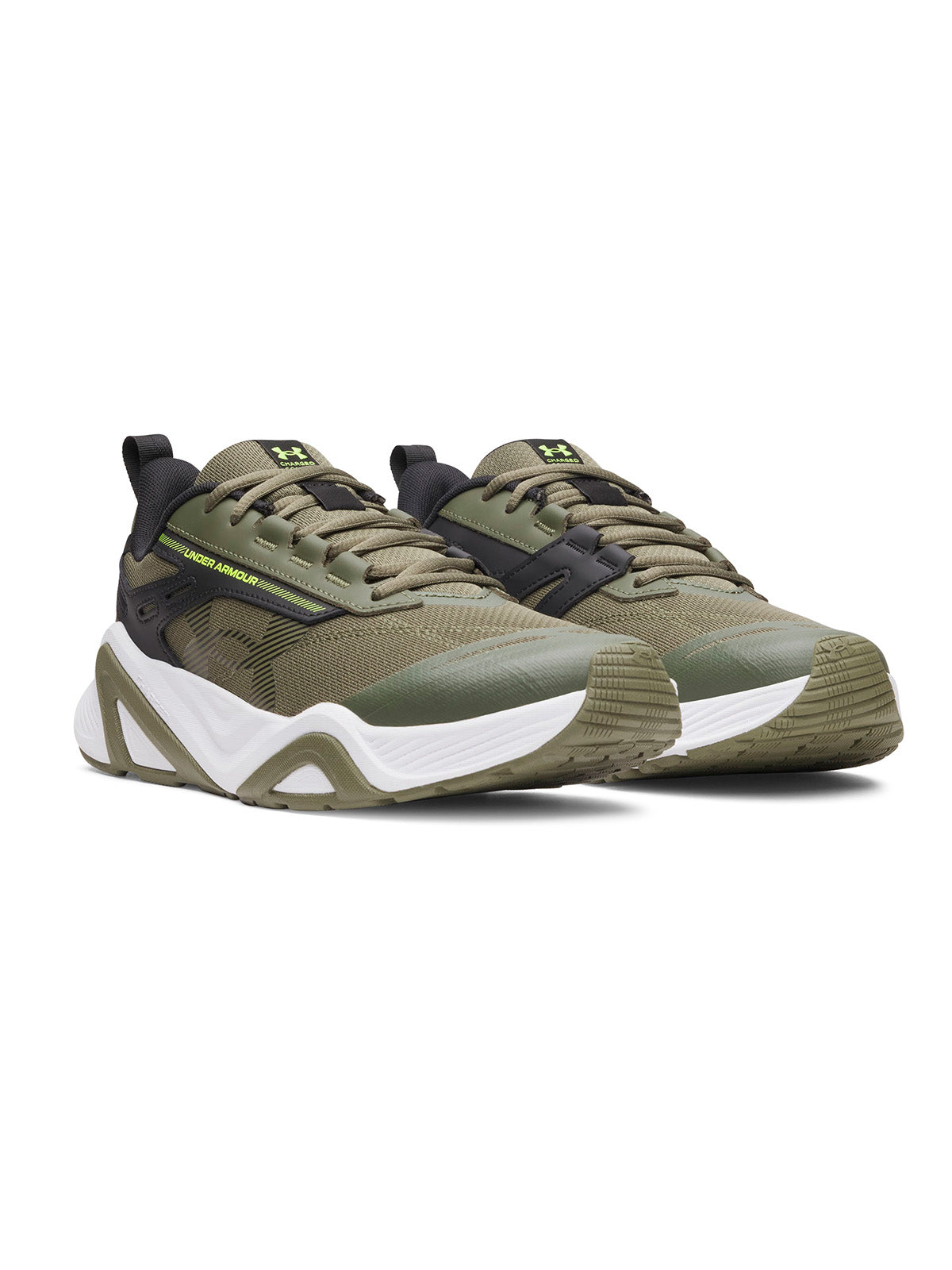 Zapatilla UA Charged Commit TR 5 verde para hombre