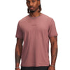 Polera manga corta de entrenamiento para hombre Project Rock Iso-Chill café Under Armour
