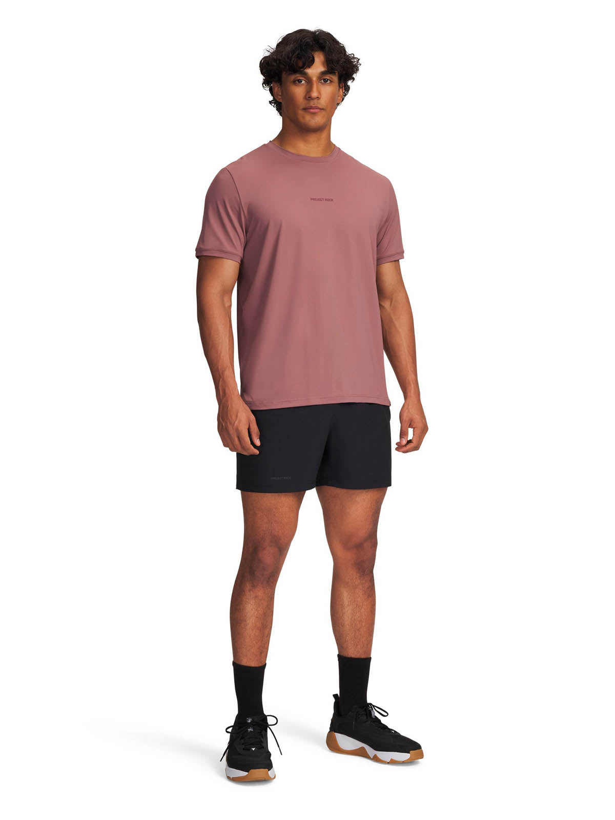 Short de entrenamiento para hombre Project Rock Ultimate negro Under Armour