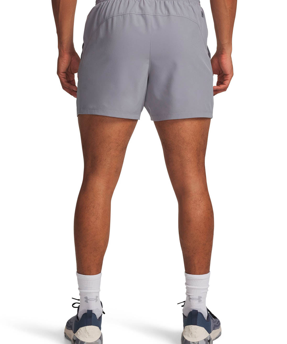 Short de entrenamiento para hombre Project Rock Ultimate gris Under Armour