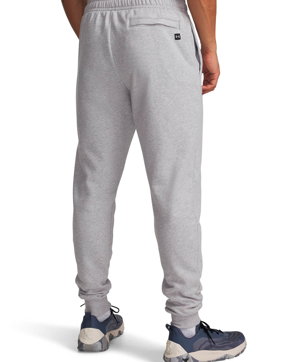 Buzo Lifestyle para hombre Project Rock Rival Fleece gris Under Armour