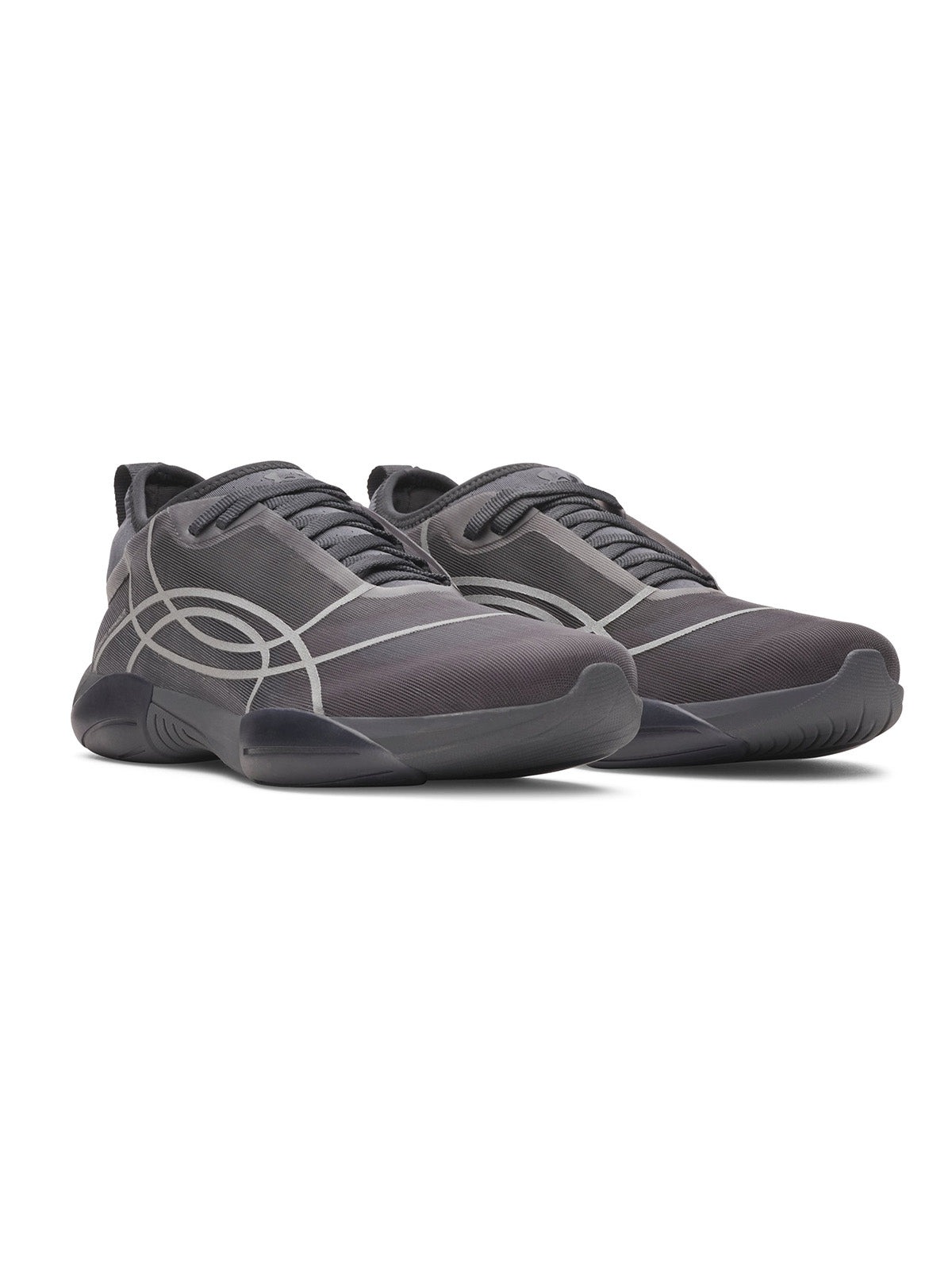 UA Sculpt Trainer Zapatilla gris para mujer