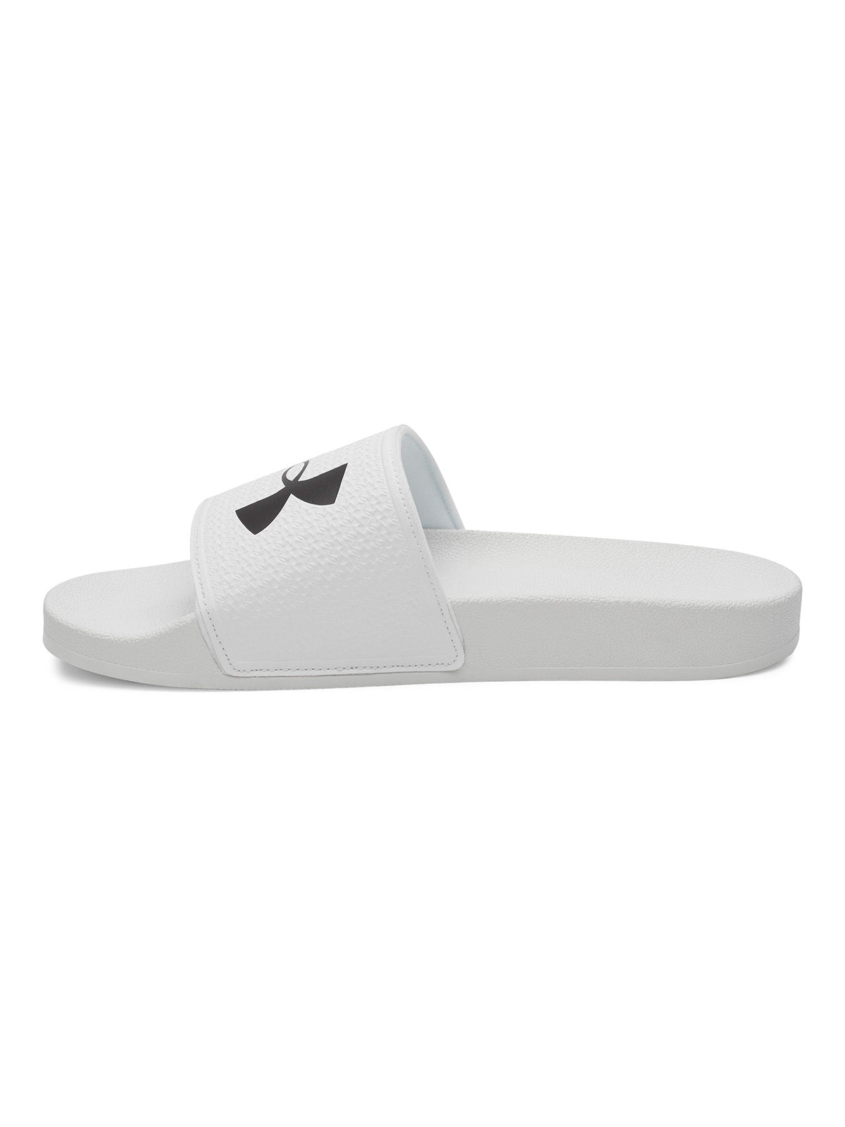 Sandalia UA W ARMR Slide blanca para mujer