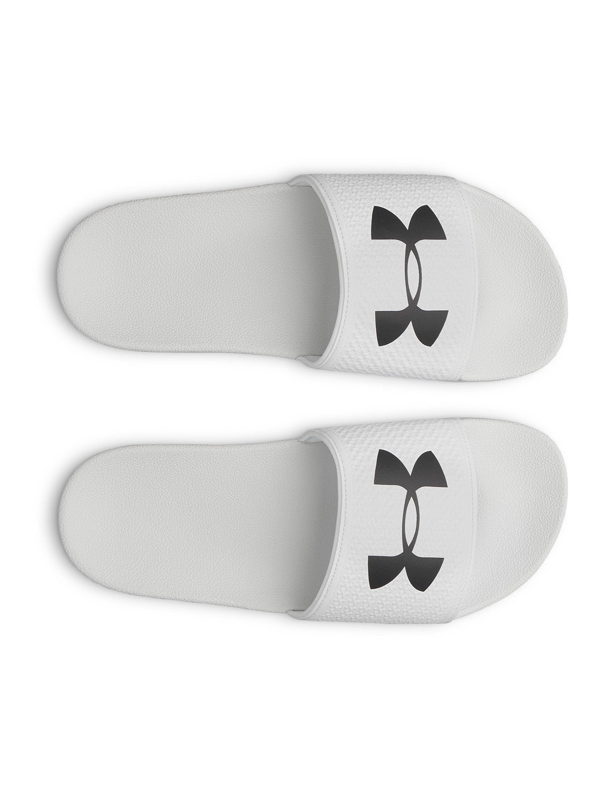 Sandalia UA W ARMR Slide blanca para mujer