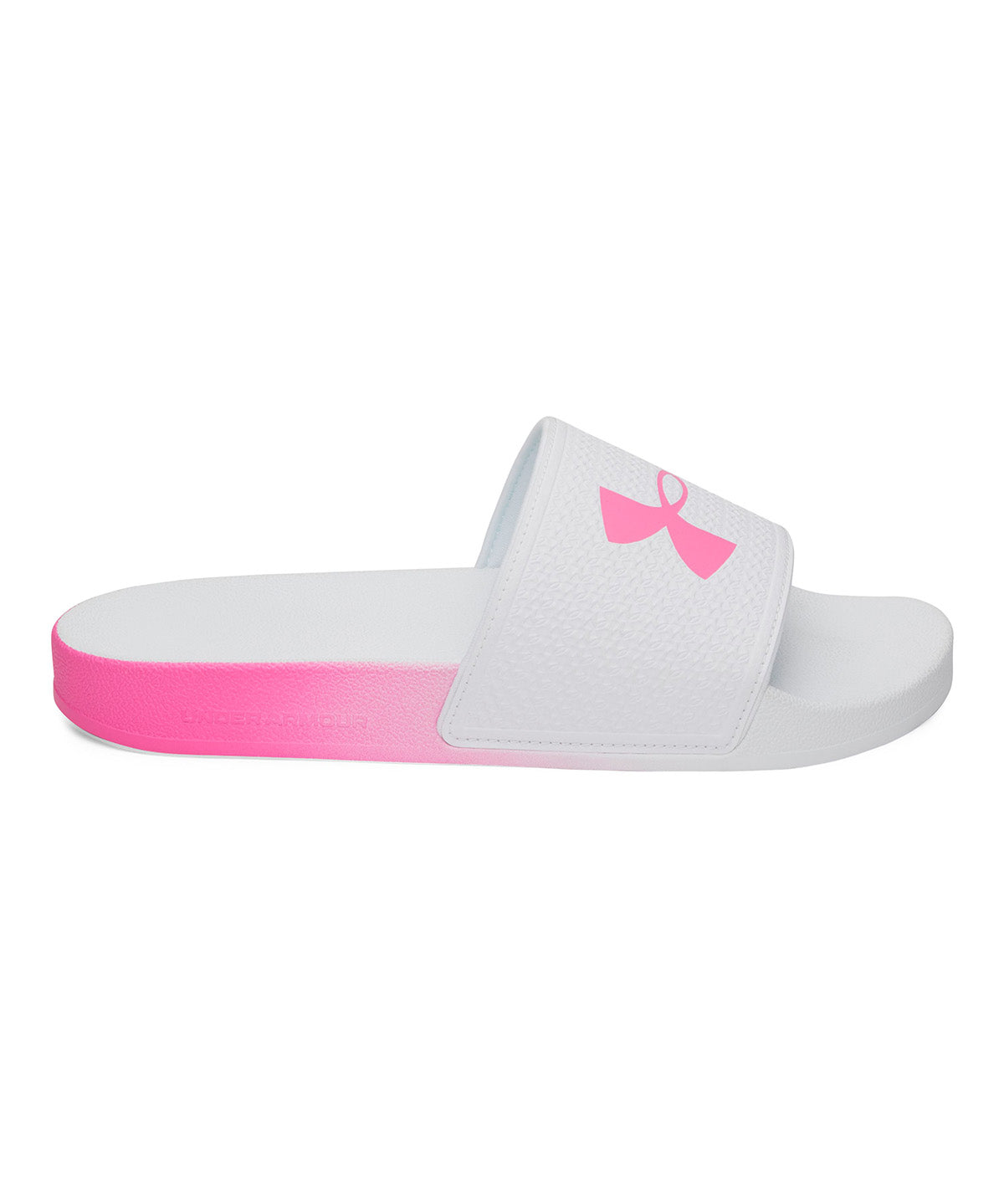 Sandalia UA W ARMR Slide blanca para mujer