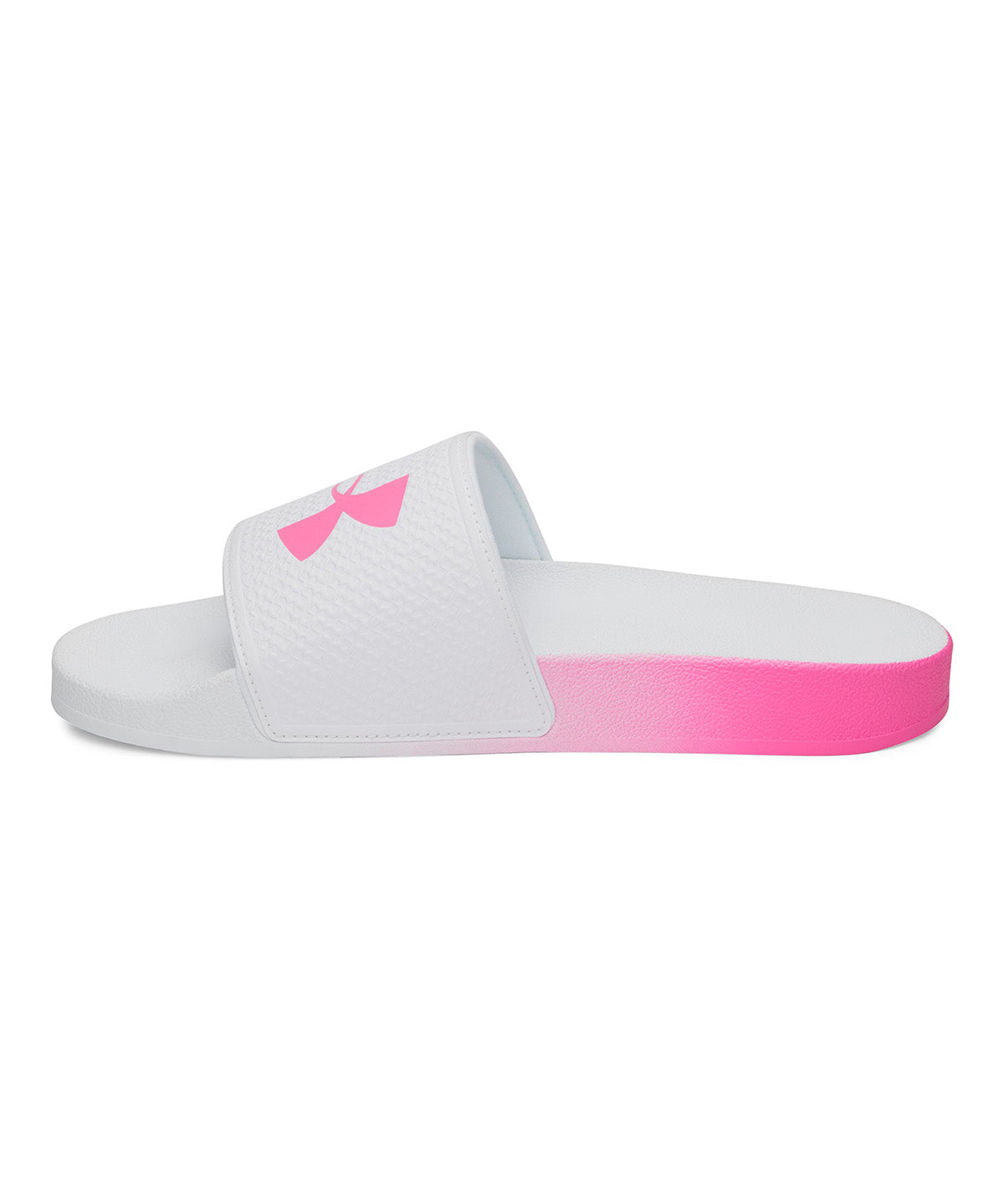 Sandalia UA W ARMR Slide blanca para mujer