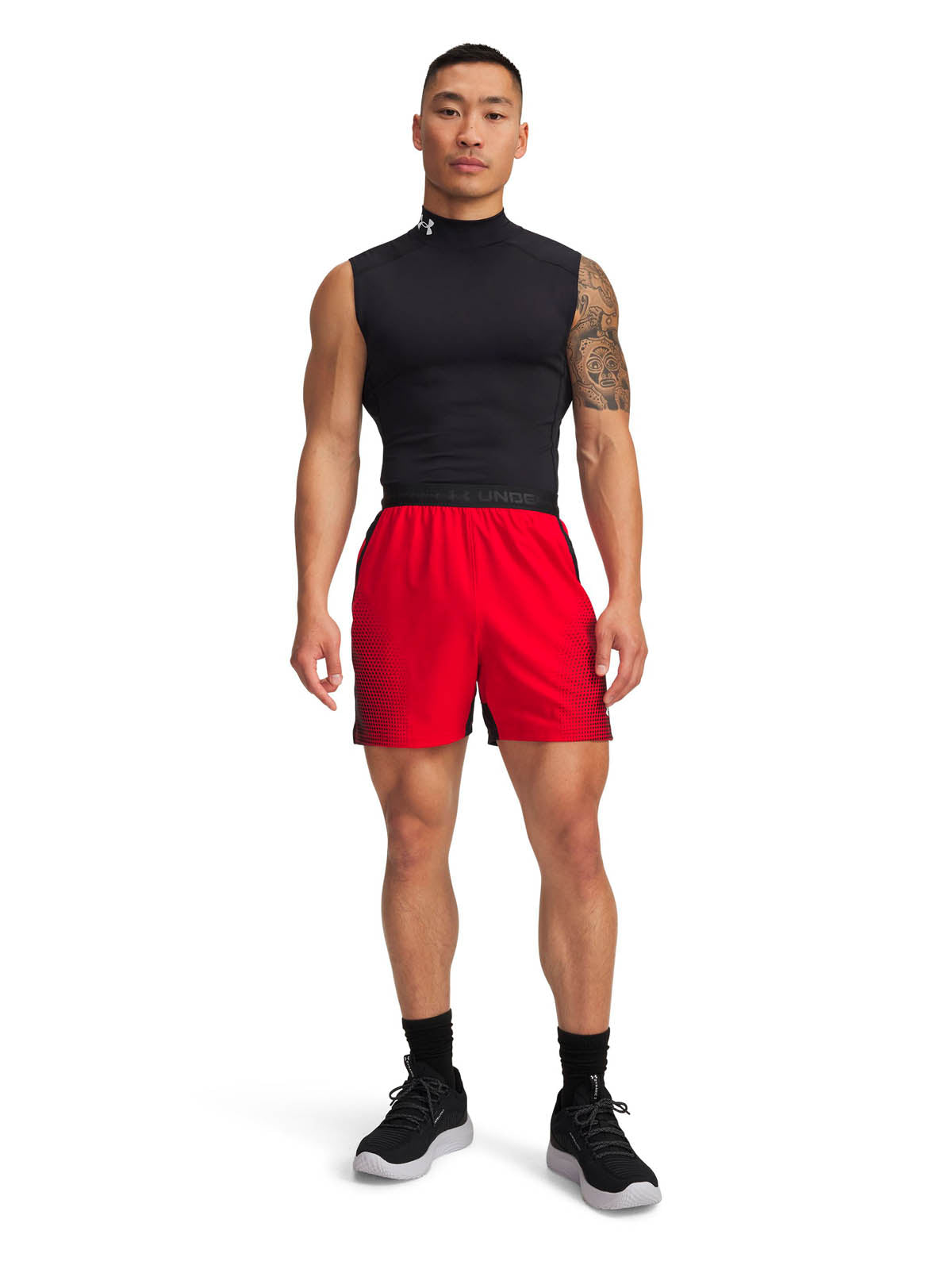 Short de entrenamiento para hombre Vanish Graphic rojo Under Armour