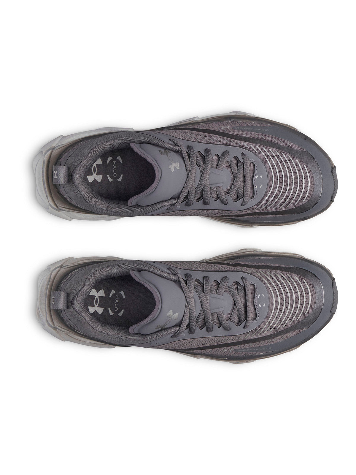 Zapatilla UA Halo Racer gris para hombre