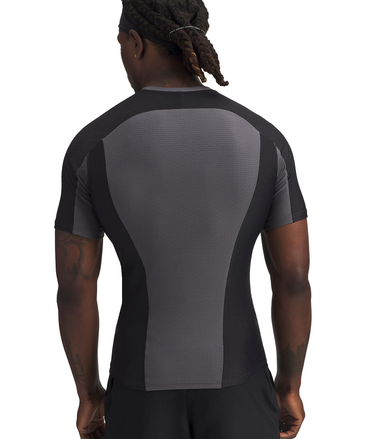 Polera manga corta de Entrenamiento para Hombre Halo Gris Under Armour