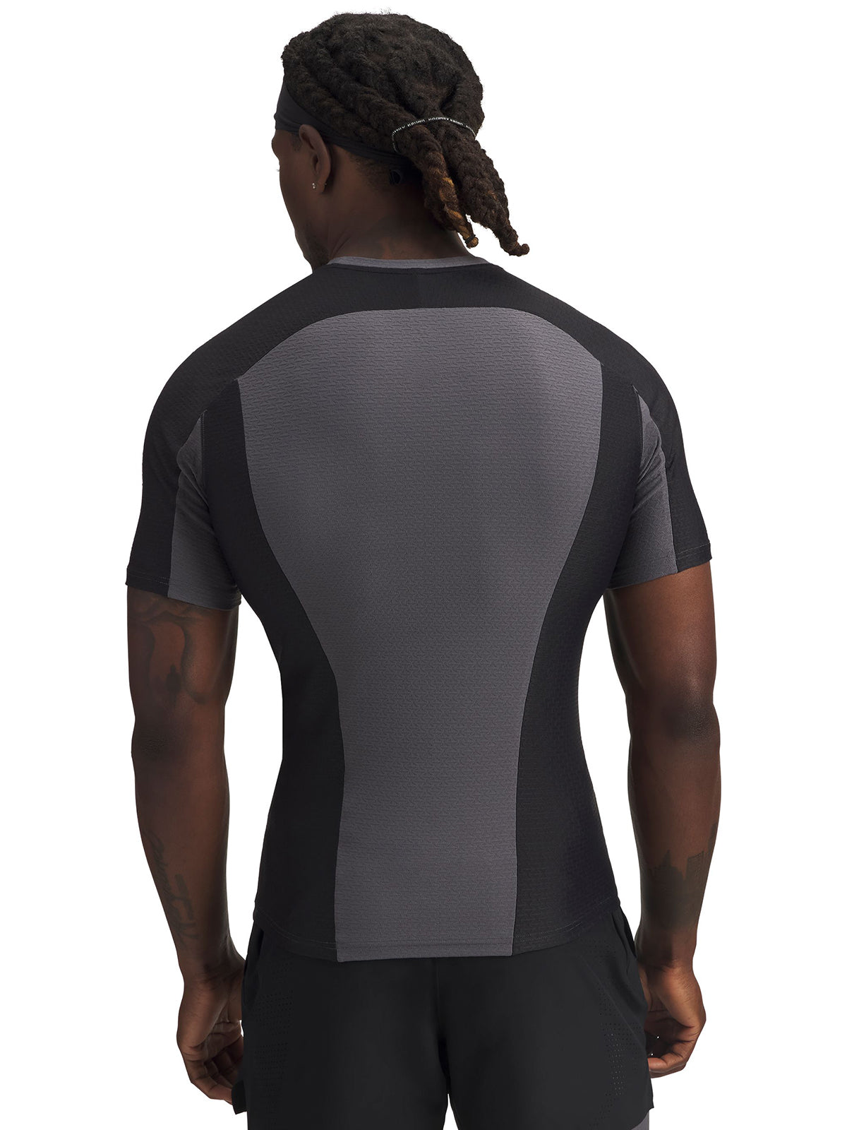 Polera manga corta de Entrenamiento para Hombre Halo Gris Under Armour