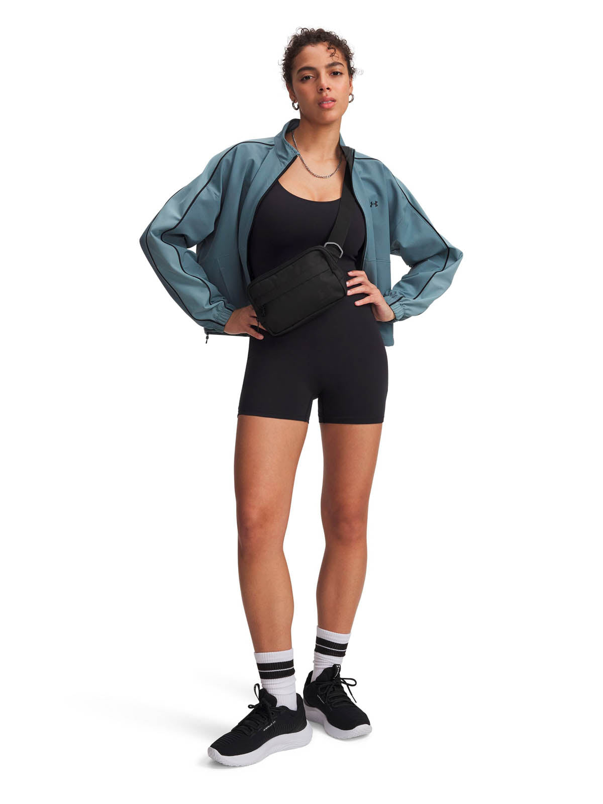 Body de entrenamiento para mujer Motion negro Under Armour