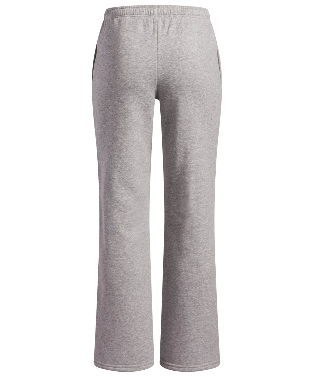 Pantalón Lifestyle para niña Rival Fleece Piped gris Under Armour