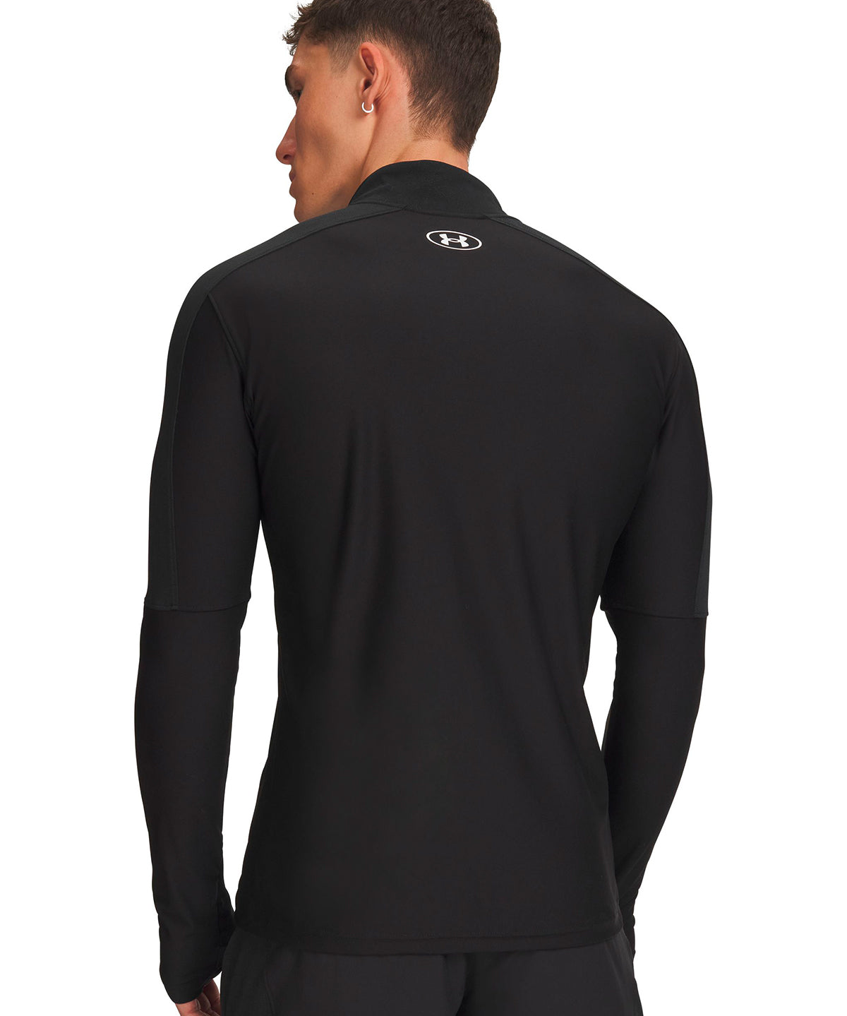 Polera manga larga UA Challenger Pro negro para hombre