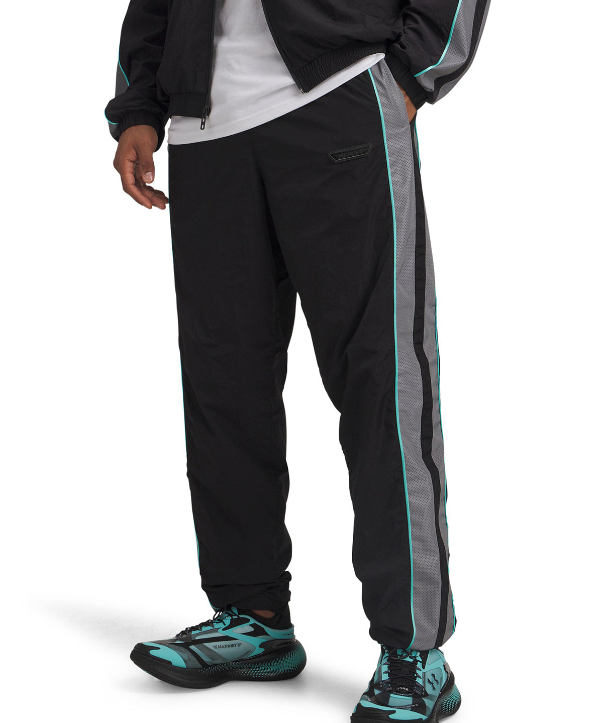 Pantalón Lifestyle para Hombre Mansory Icon Woven Track Negro Under Armour