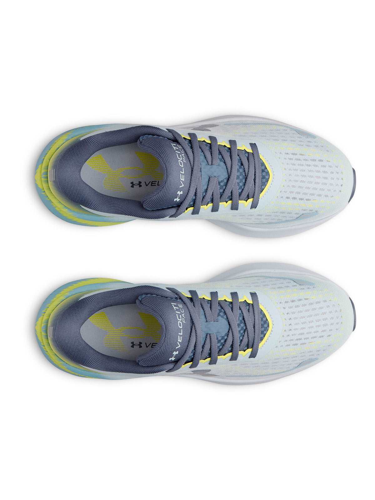 Zapatilla UA Velociti Pace gris para hombre
