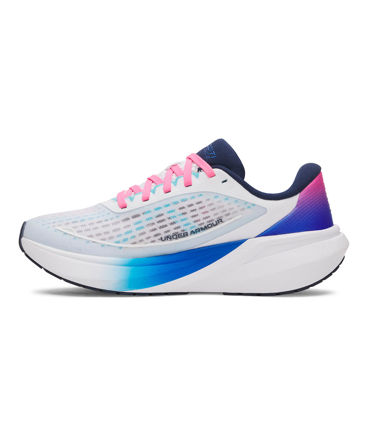 Zapatilla UA W Velociti Pace blanca para mujer