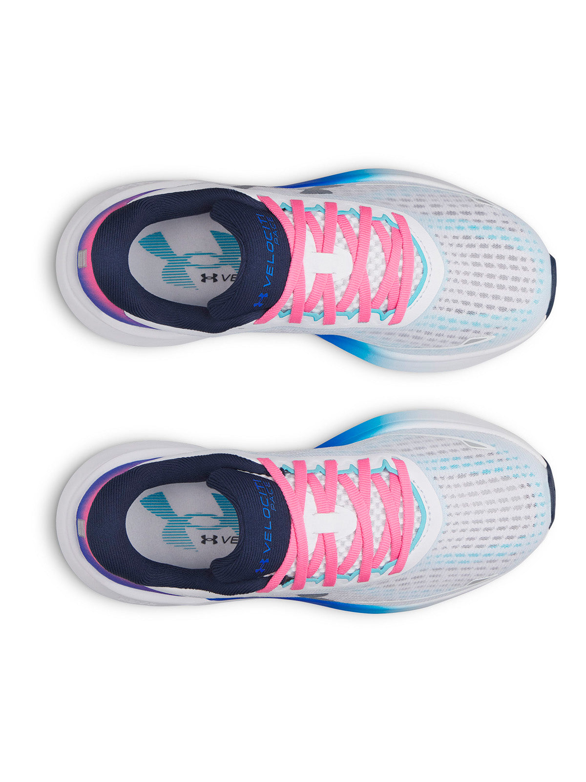 Zapatilla UA W Velociti Pace blanca para mujer