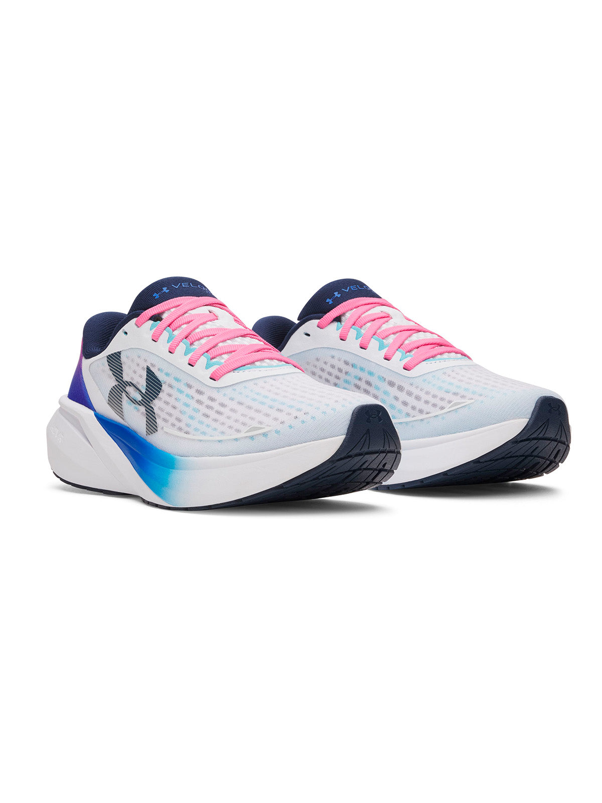 Zapatilla UA W Velociti Pace blanca para mujer