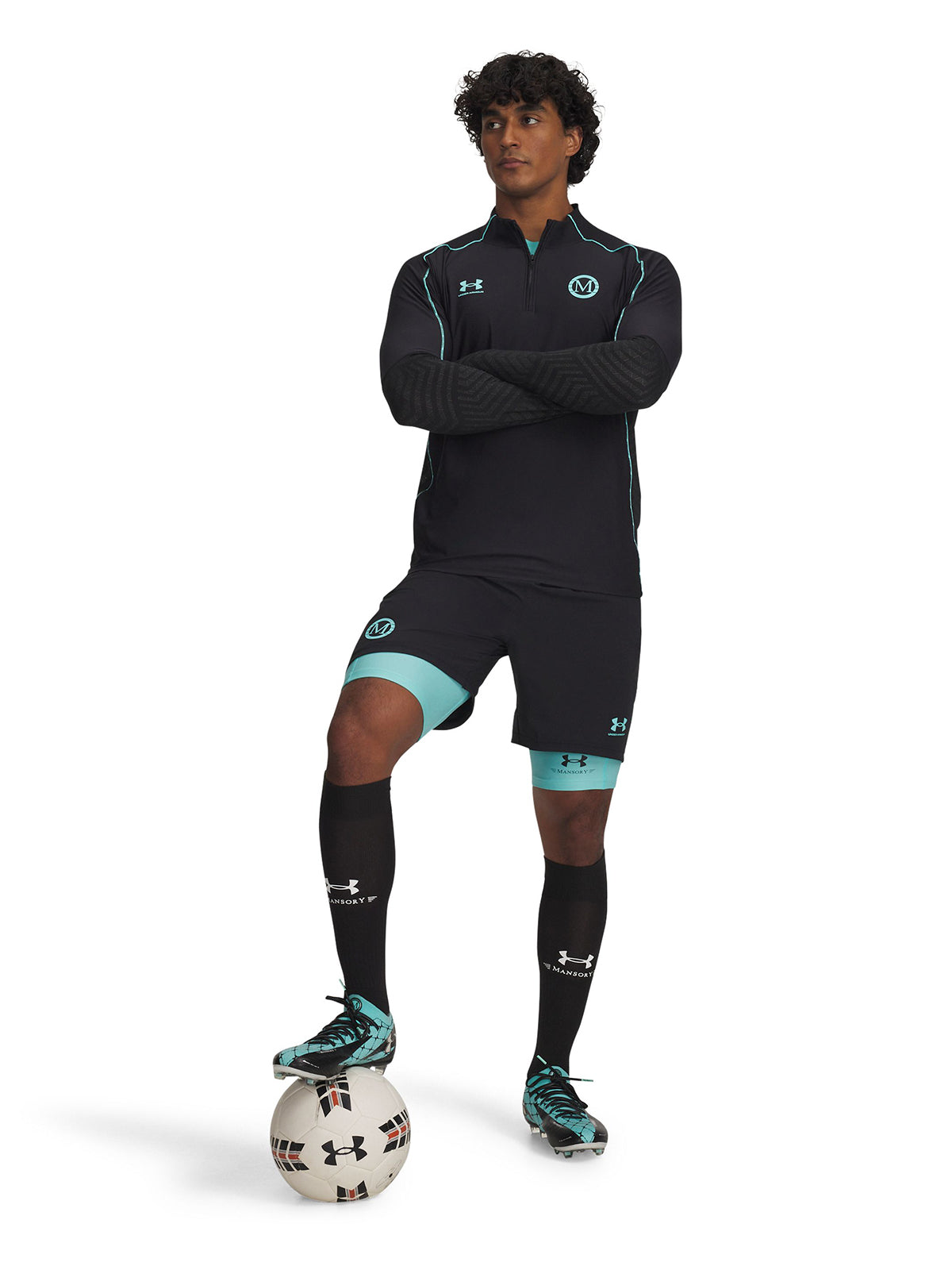 Chaqueta Football para Hombre Mansory Challenger Negro Under Armour