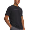 UA Blur Wordmark SS Polera Manga Corta negro para hombre