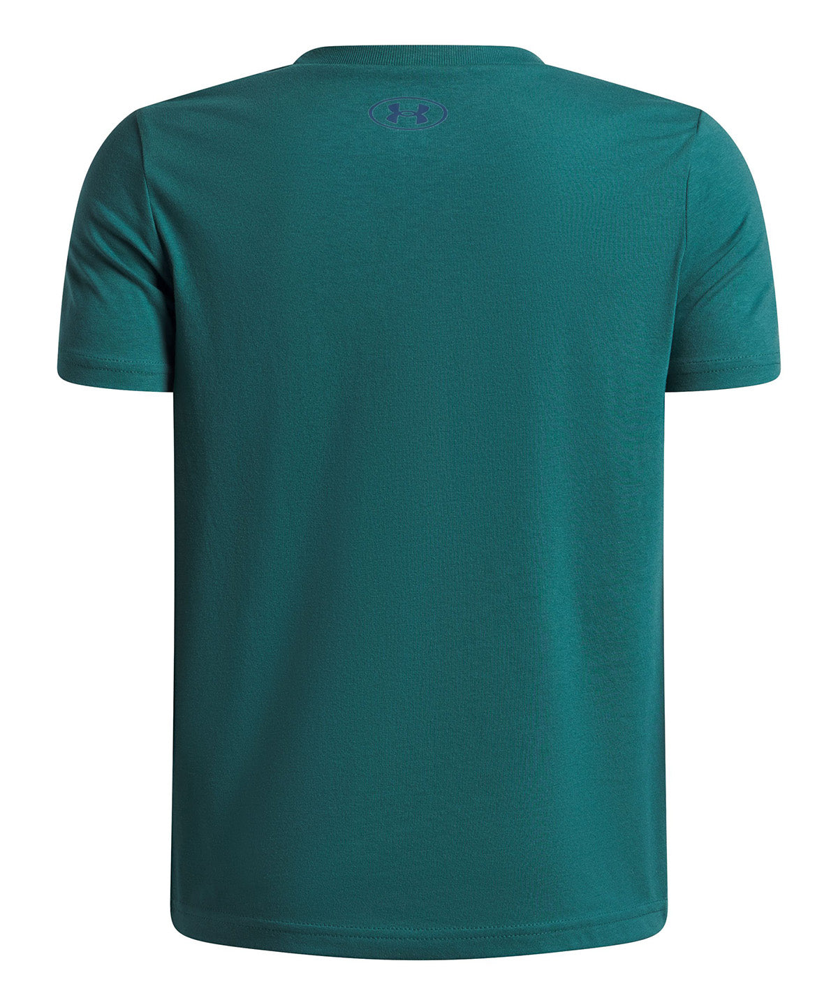 UA B Pixel Logo Polera Manga Corta Verde para Niño